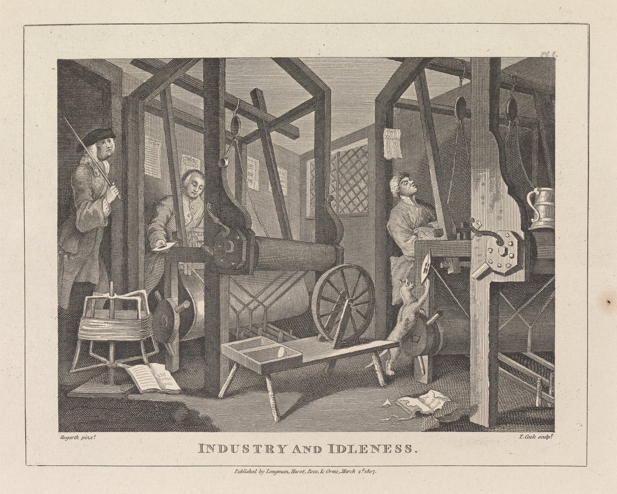 Industry and Idleness by Thomas Cook