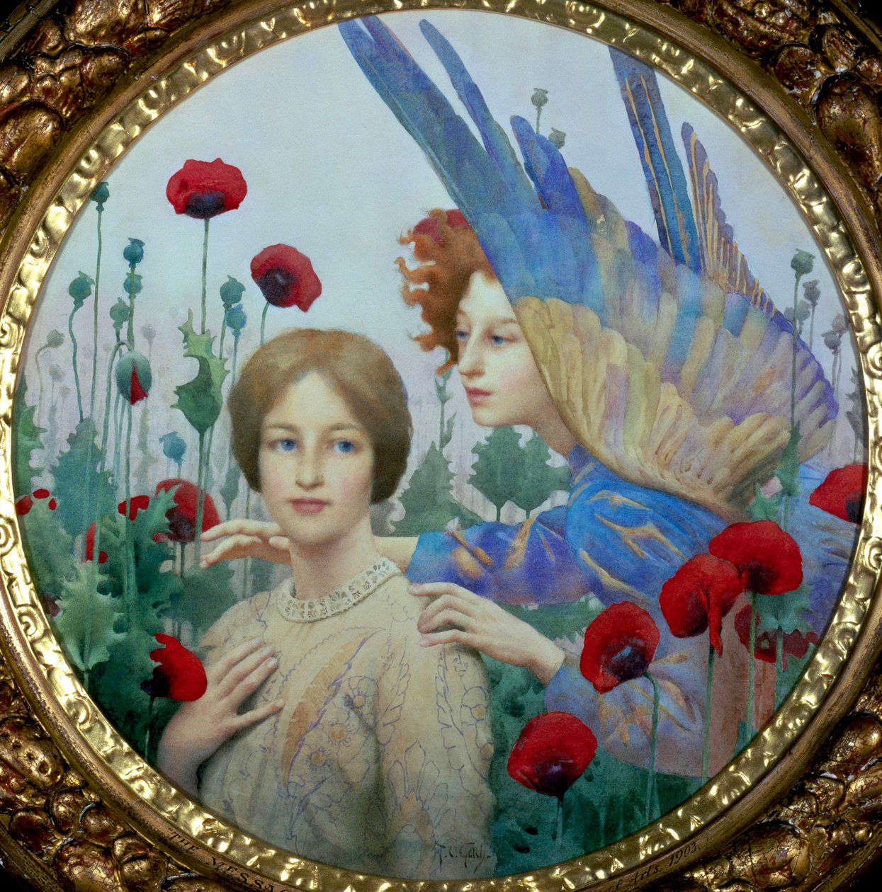 The Message by Thomas Cooper Gotch