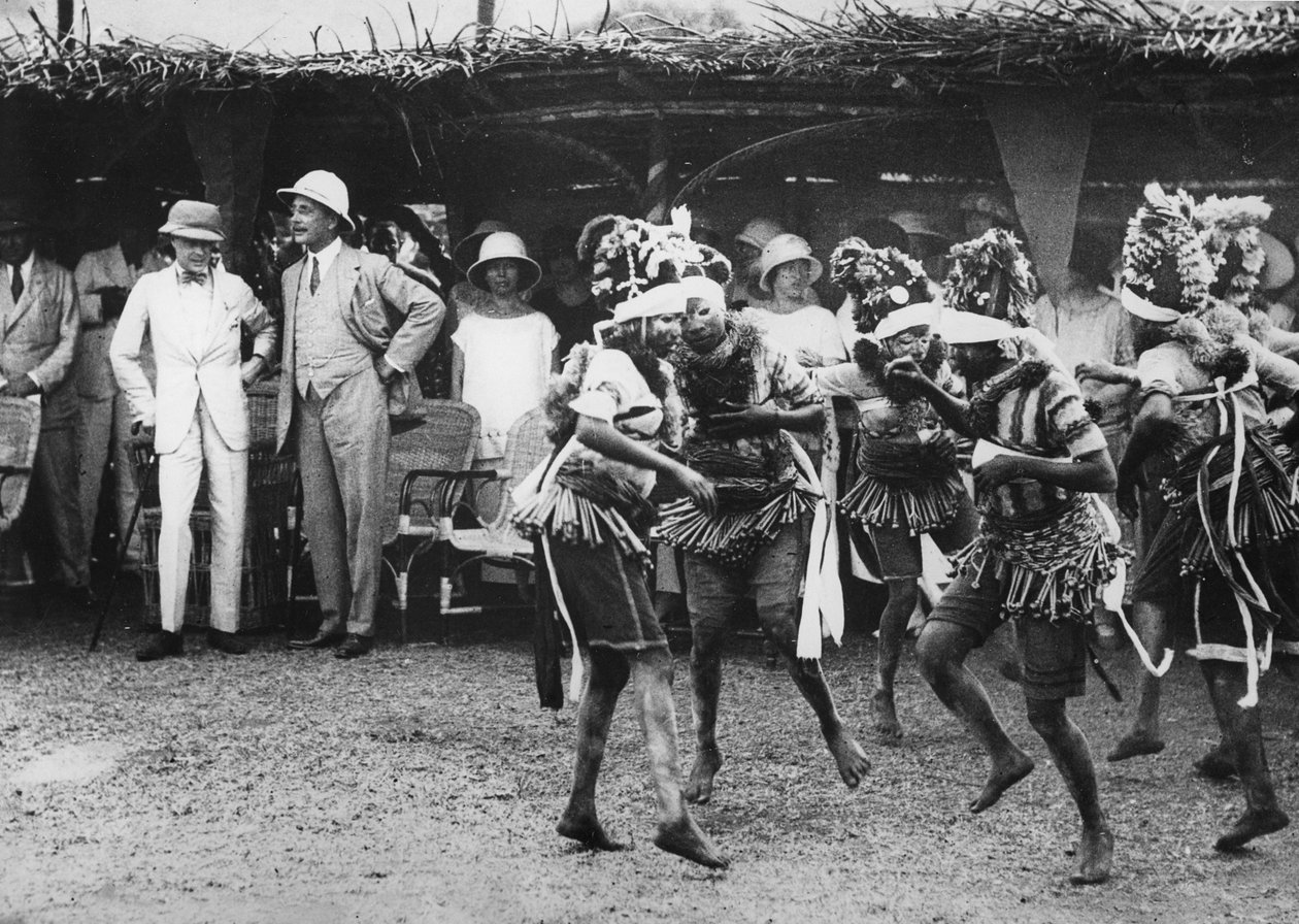Girls from the Bundu Tribe Dancing Before the Prince, Freetown, Sierra Leone by Thomas E. and Horace Grant Grant