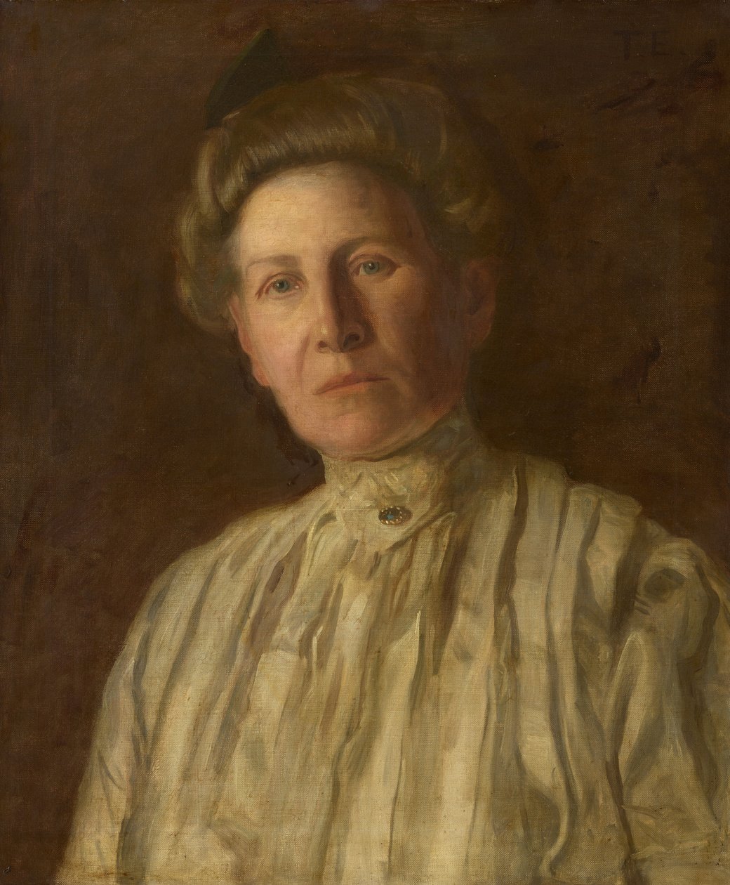 Annie C. Lochrey Husson (Mrs. Louis Husson) by Thomas Eakins