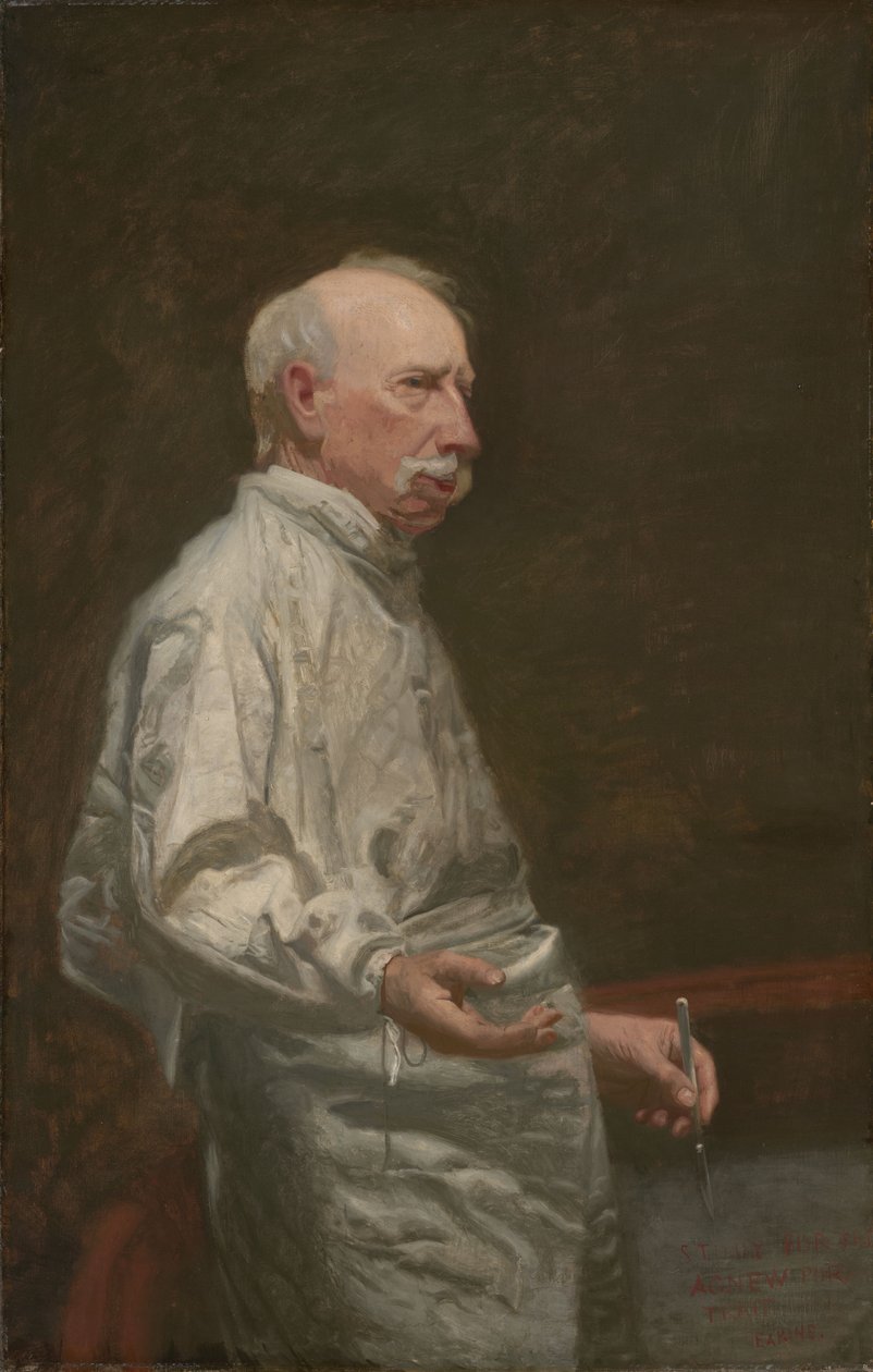 Dr. Agnew (Dr. D. Hayes Agnew) (1818-1892) by Thomas Eakins