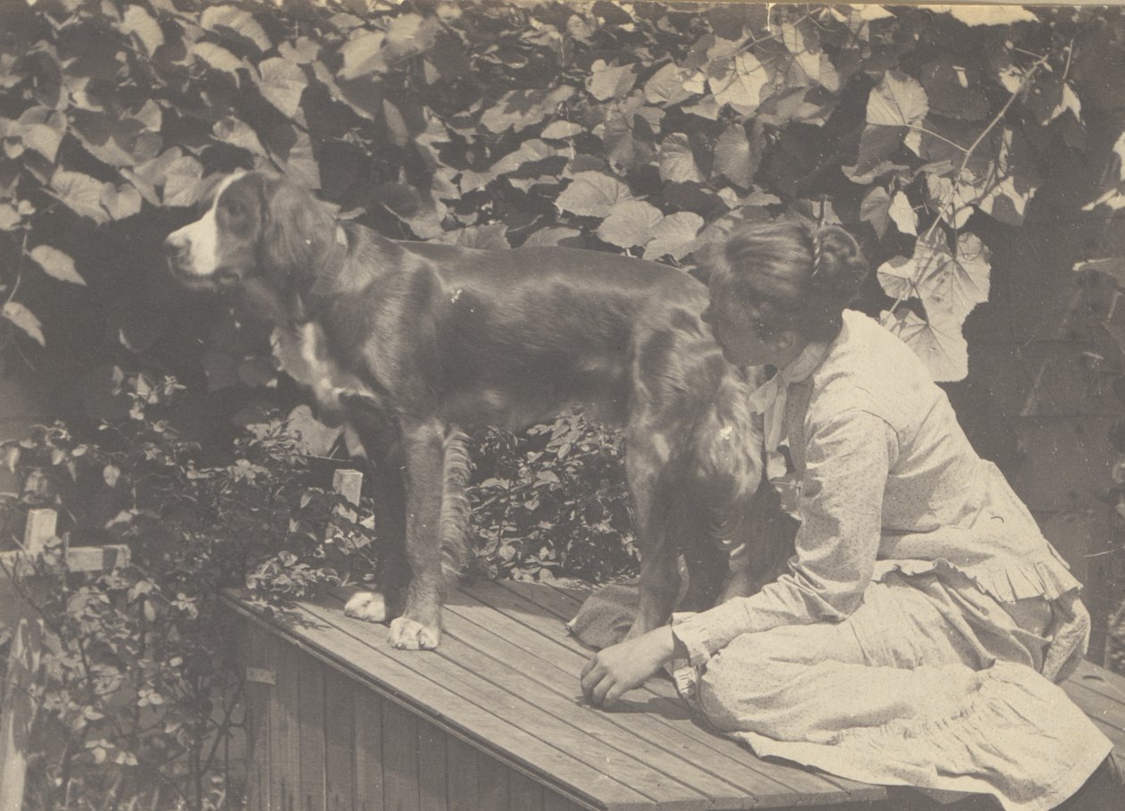 Margaret Eakins and Harry by Thomas Eakins