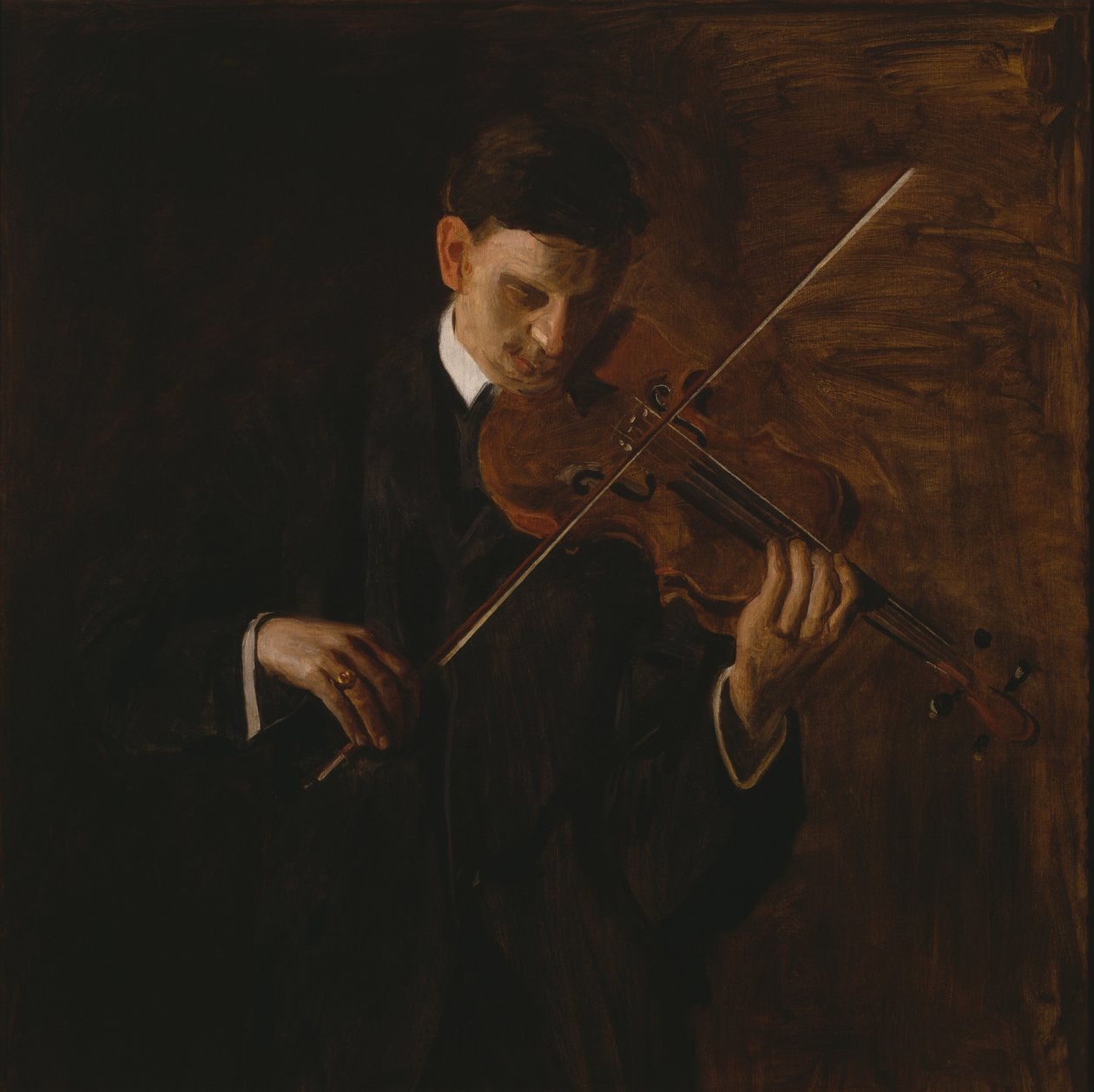 The Violinist by Thomas Eakins