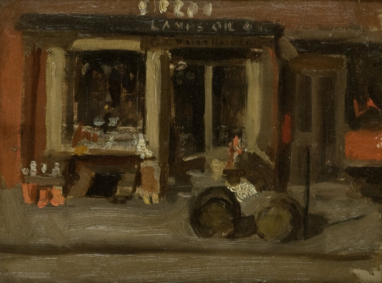 Untitled (Street Scene) by Thomas Eakins