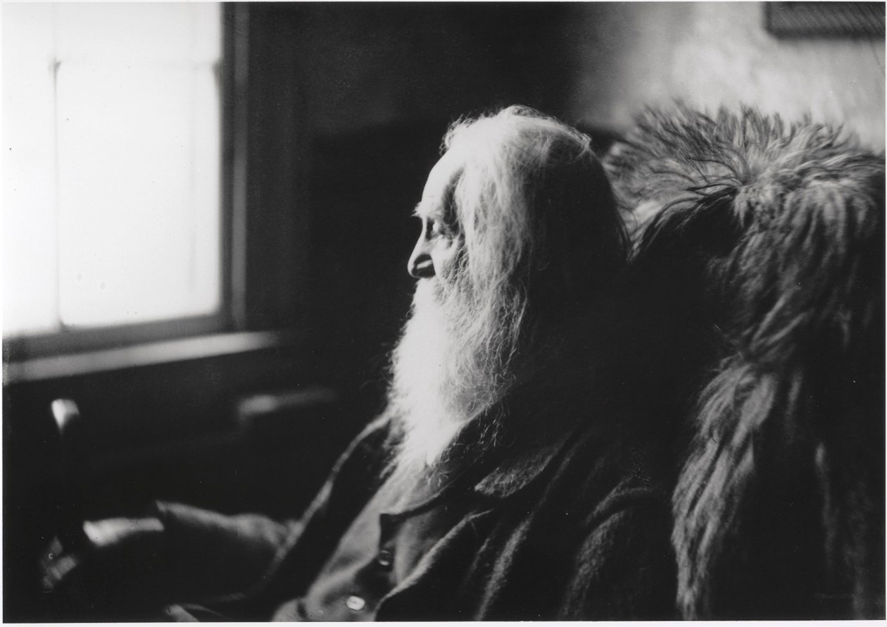 Walt Whitman in Camden, N.J. by Thomas Eakins
