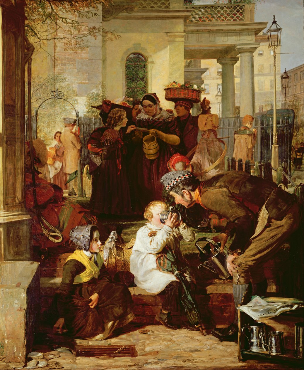 The Thirsty Customer by Thomas Faed