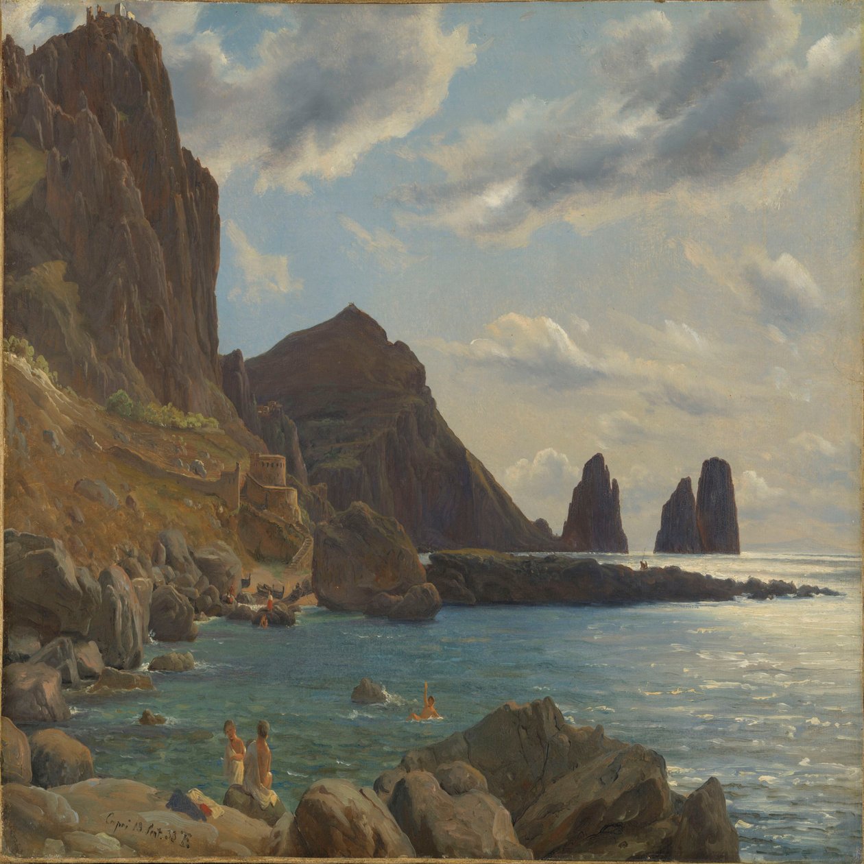 From Capri by Thomas Fearnley