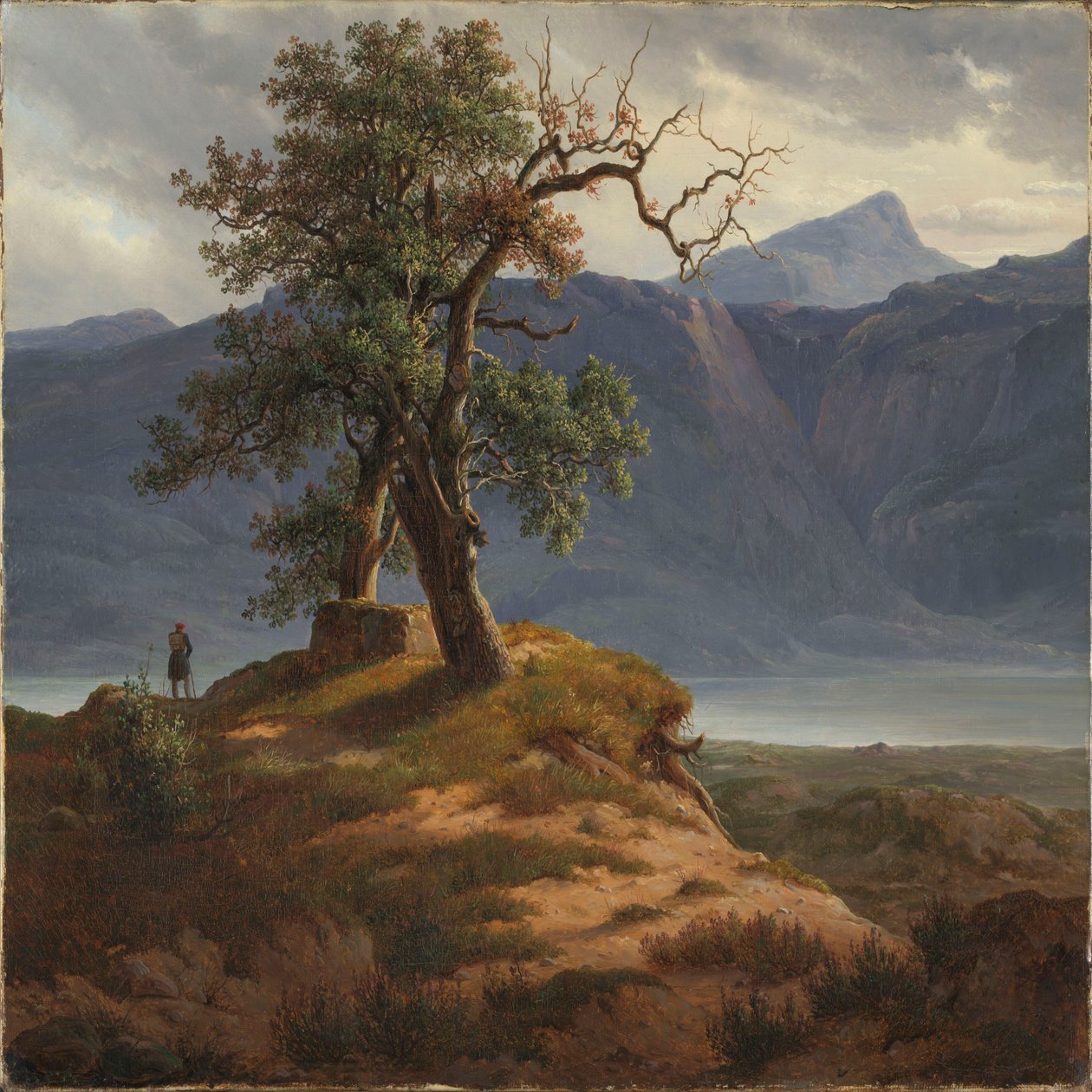 Landscape with a Wanderer by Thomas Fearnley