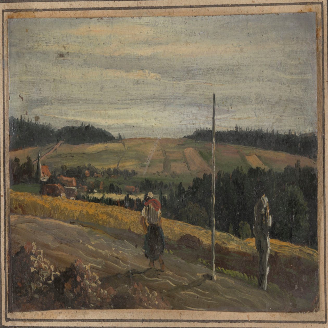 Landscape Study by Thomas Fearnley