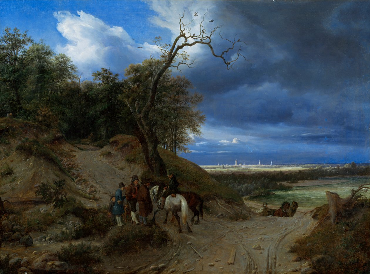 Munich after the Thunderstorm by Thomas Fearnley