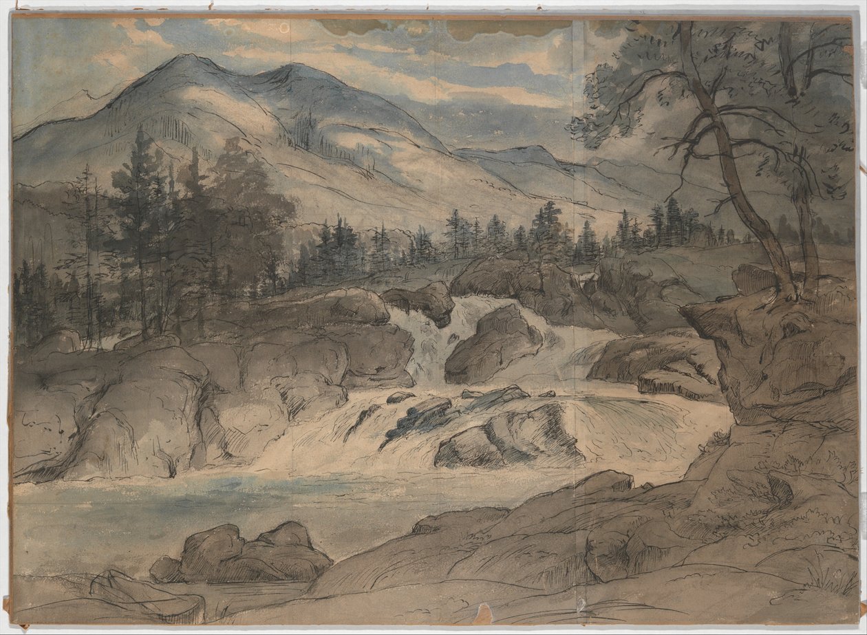 The Labro Falls by Thomas Fearnley