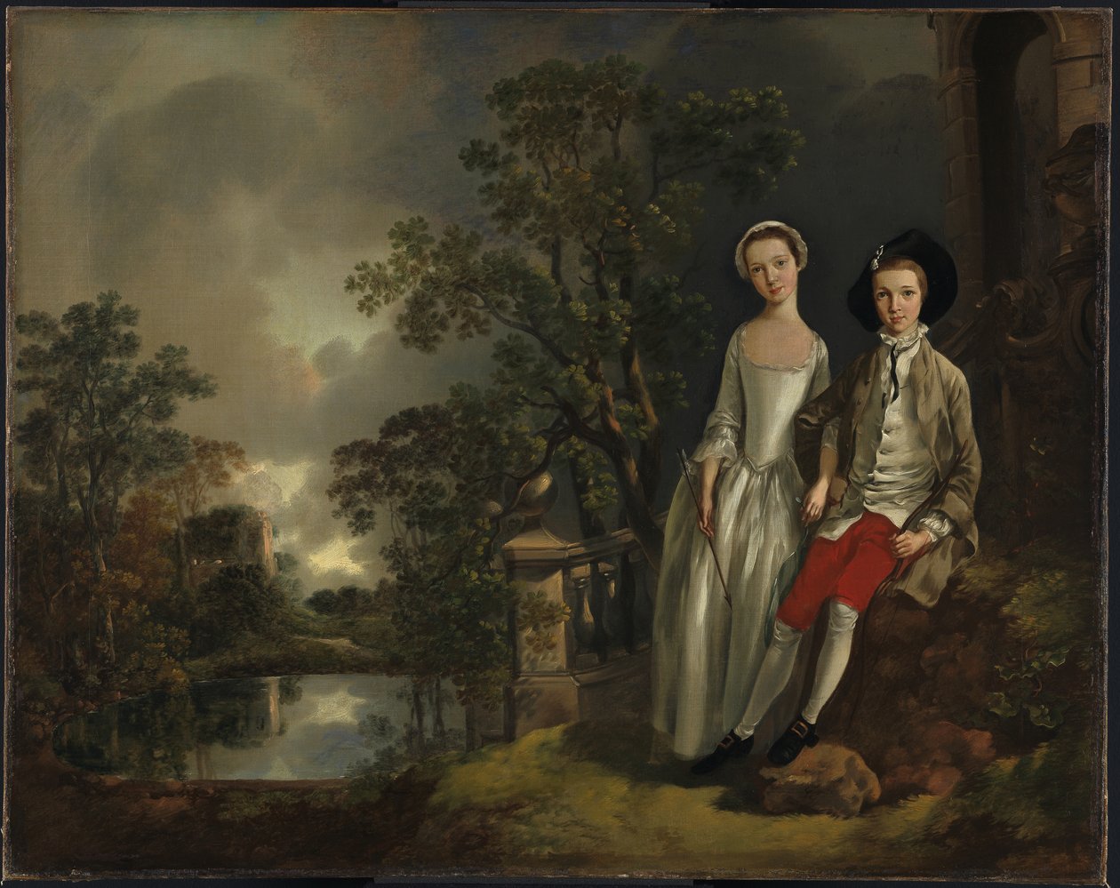 Heneage Lloyd and His Sister, Lucy by Thomas Gainsborough