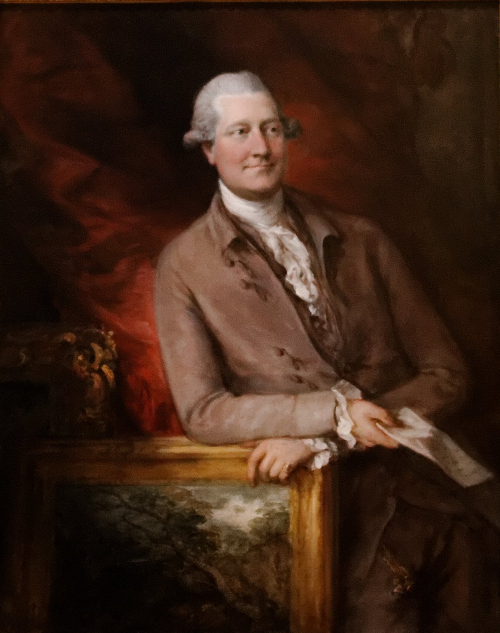 Portrait of James Christie (1730 - 1803) by Thomas Gainsborough