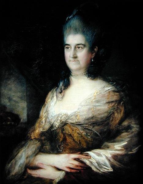Portrait of a Lady, Said to be Elizabeth Chudleigh (1720-88) by Thomas Gainsborough