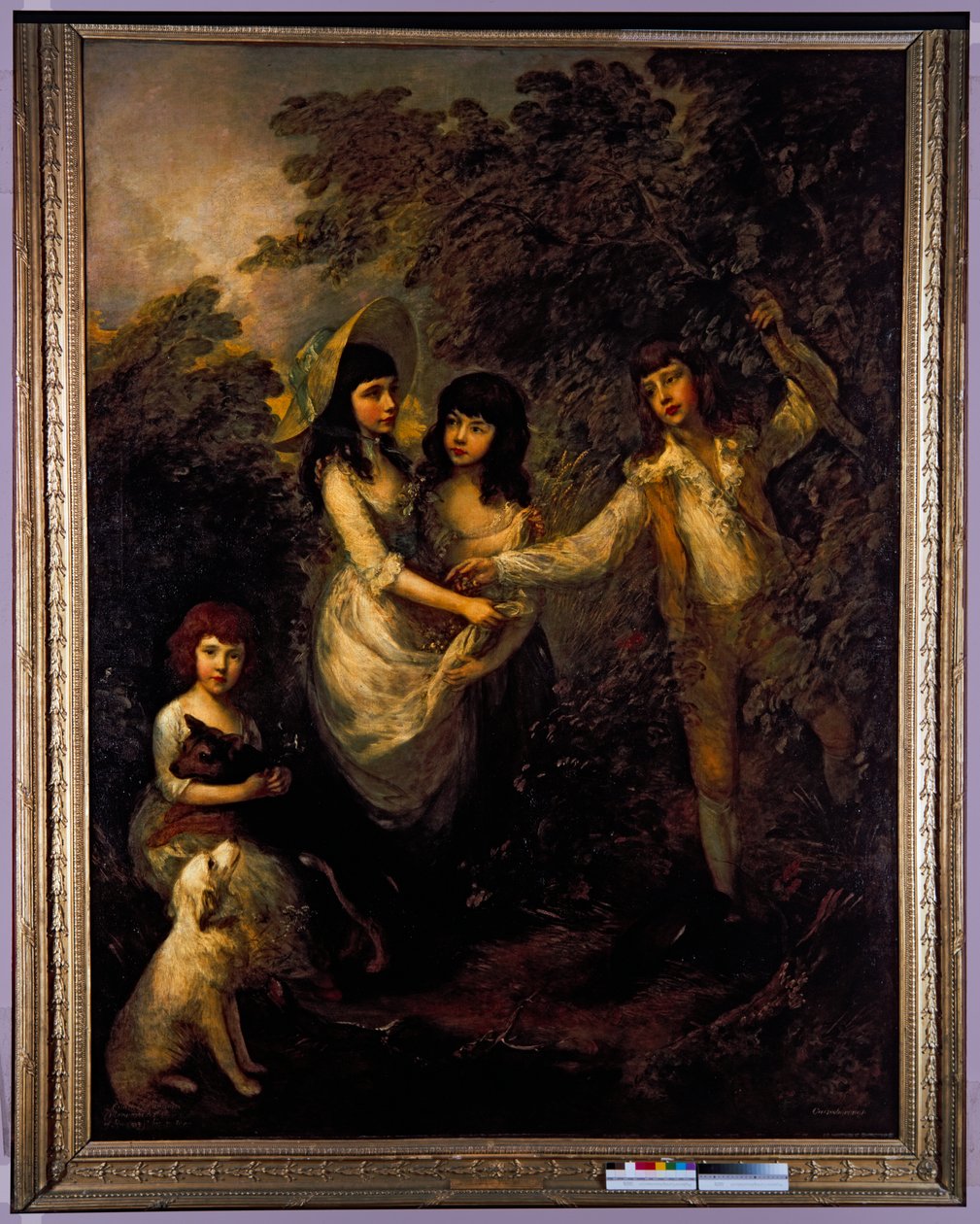 The Marsham Children by Thomas Gainsborough: Fine art print