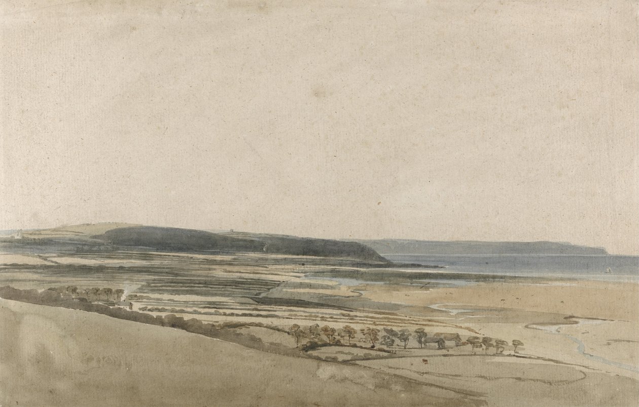 Estuary of the River Taw, Devon, c.1801 by Thomas Girtin