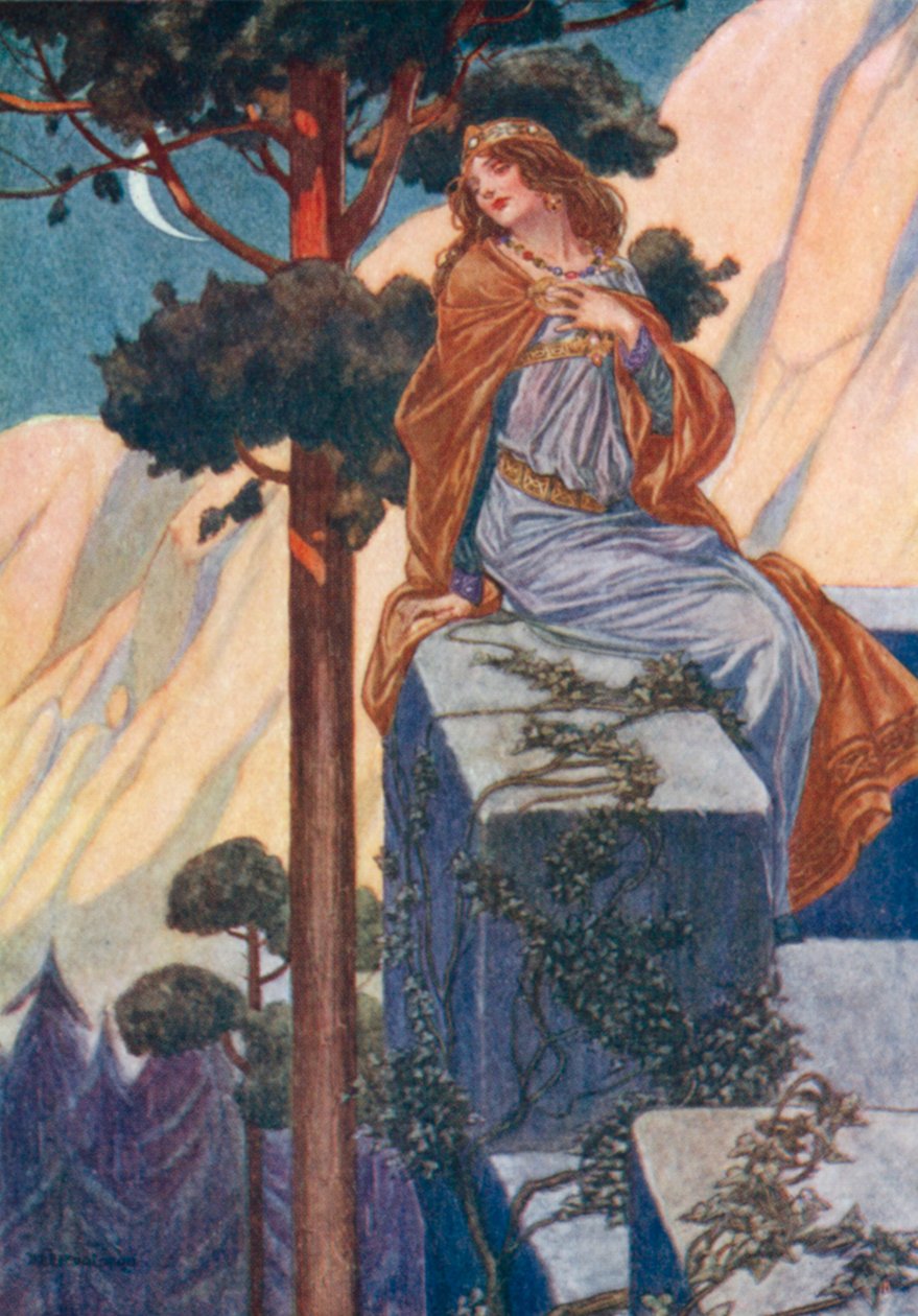 Edvard Grieg: The Princess by Thomas Heath Robinson