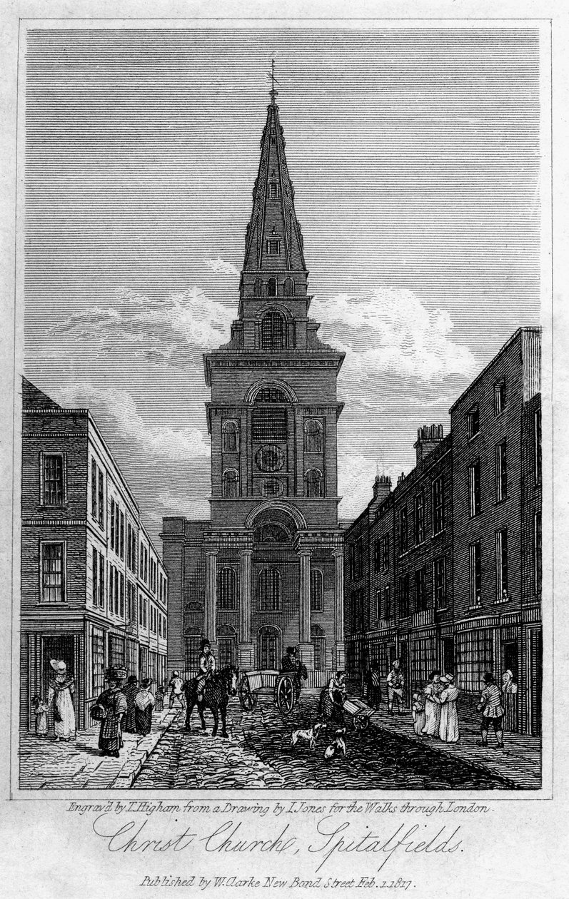 Christ Church, Spitalfields, London by Thomas Higham