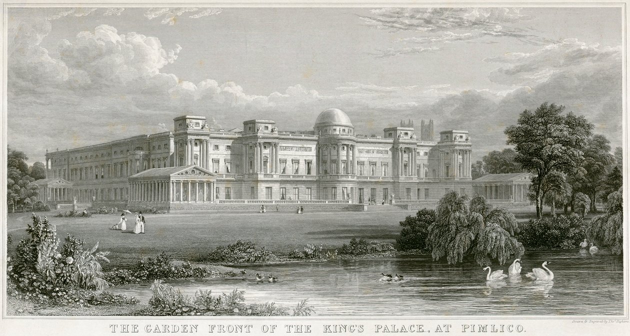 The Garden Front of the King