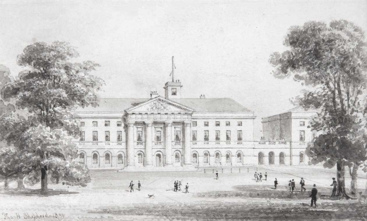 Duke of York's School, Chelsea by Thomas Hosmer Shepherd