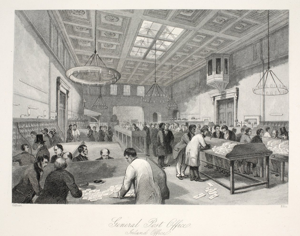 General Post Office, Inland Office, from 
