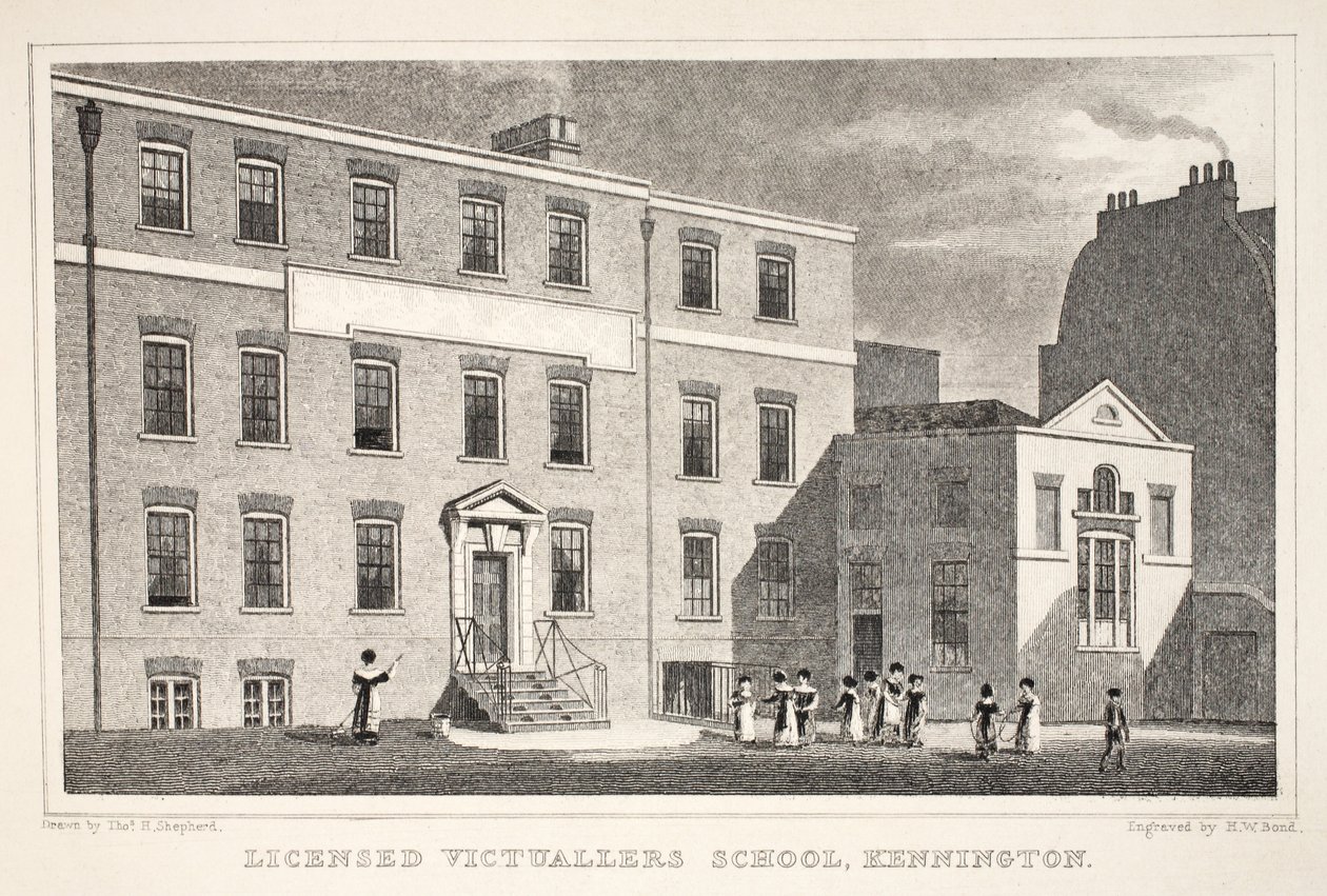 Licensed Victuallers School, Kennington, from 