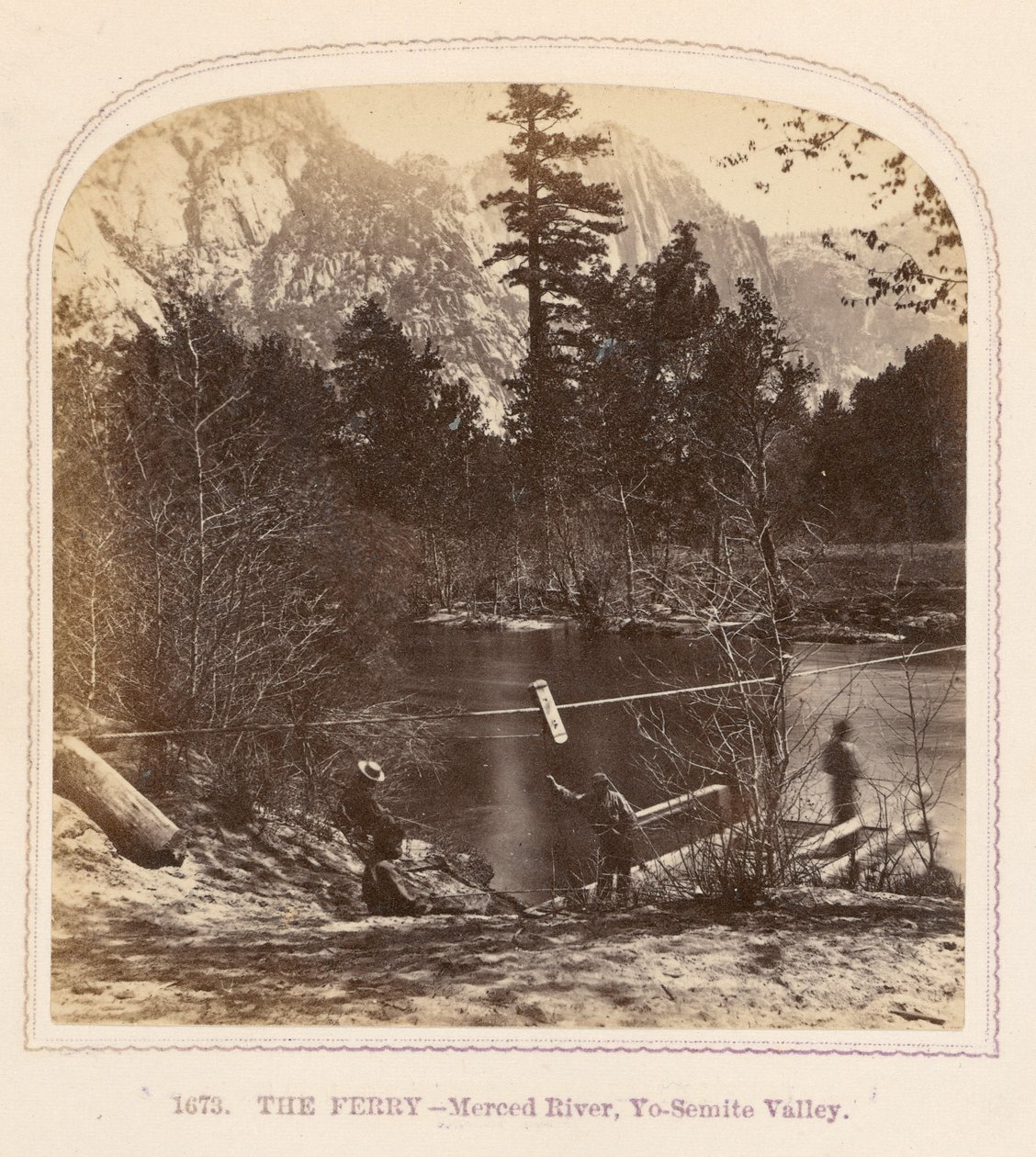 The Ferry - Merced River, Yosemite Valley