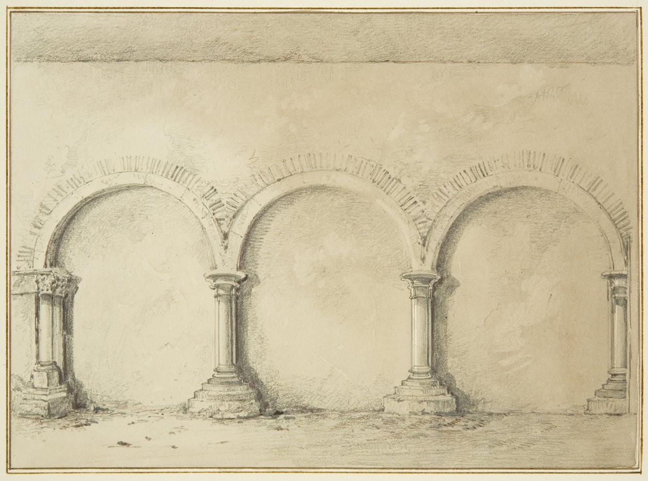 Arches and columns in Mereweather