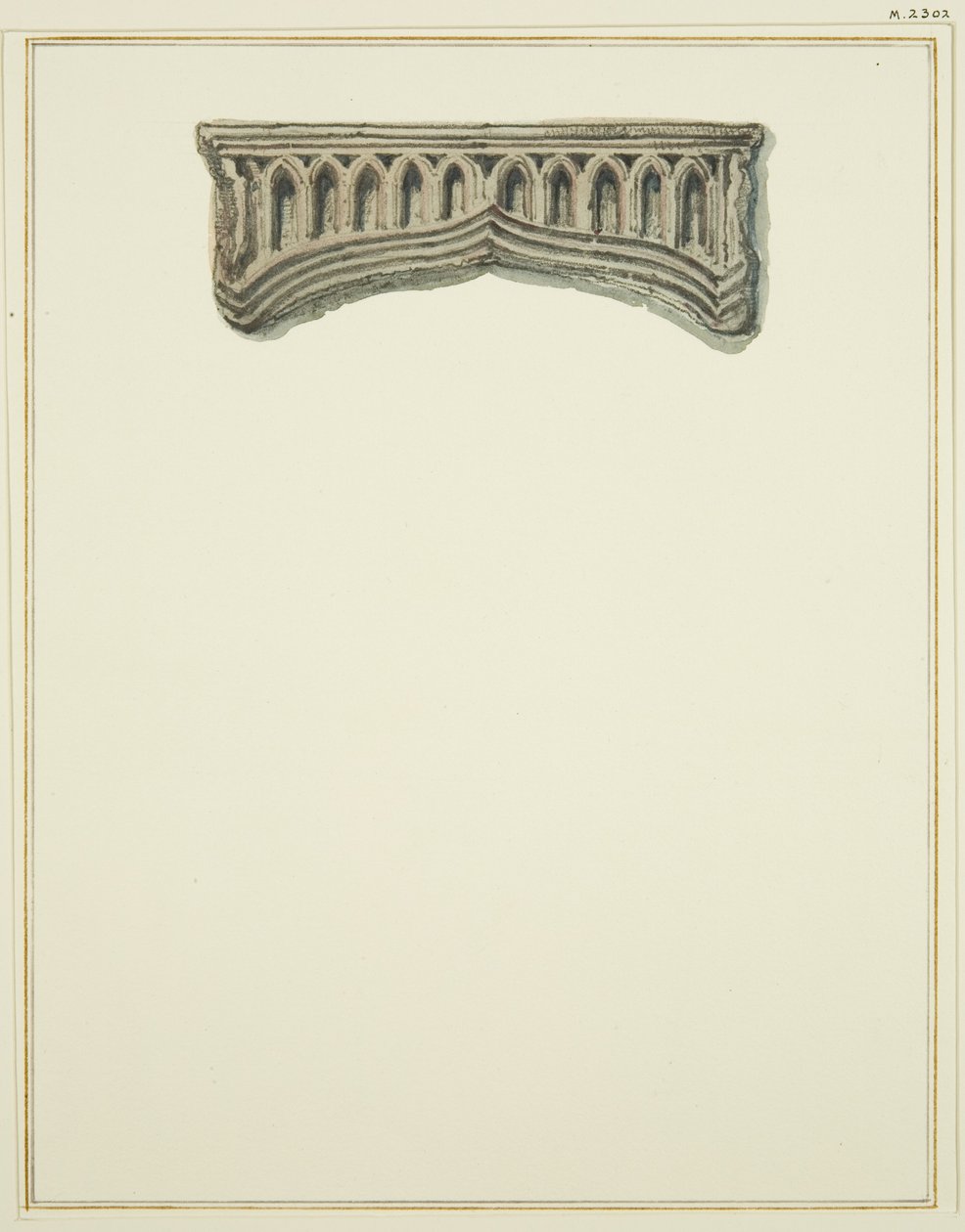 Carving on Staircase in House adjoining Passage off Baldwin Street by Thomas Leeson the Elder Rowbotham