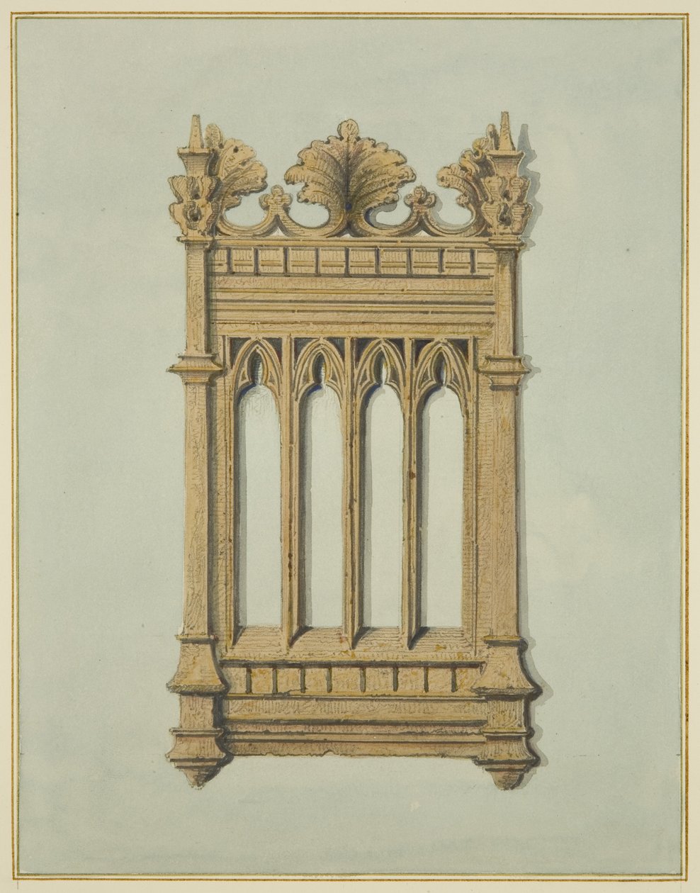 Fragment of Carved Oak from Old Tuckers