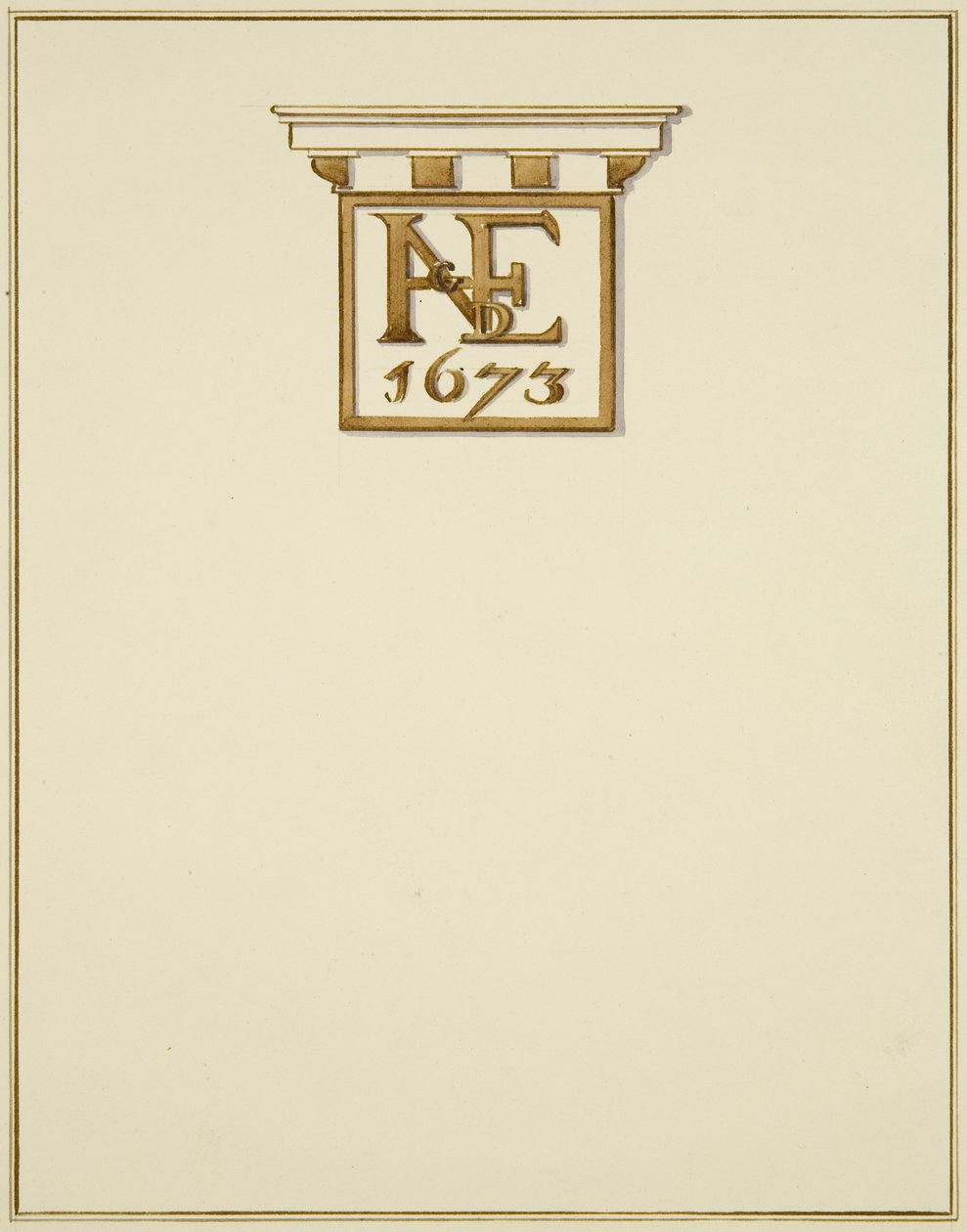 Frieze of chimneypiece in old house by Thomas Leeson the Elder Rowbotham