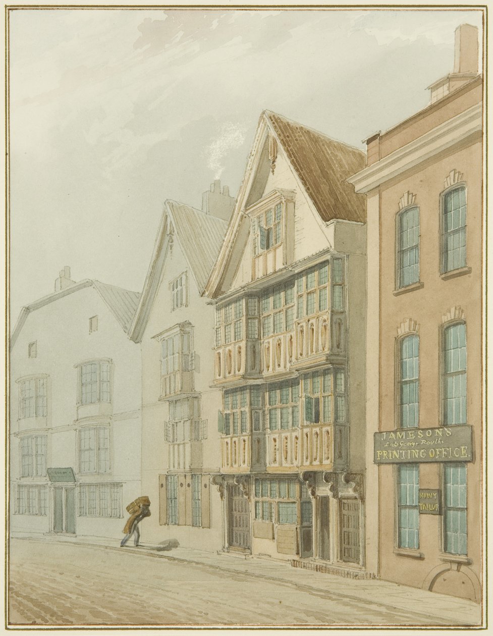 Old Houses opposite the Merchants