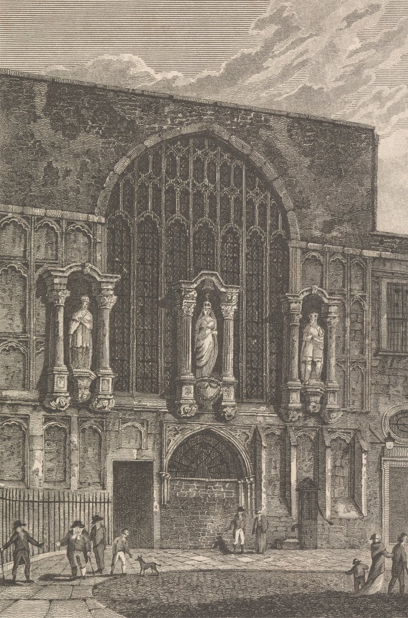 View of the Chapel of St. Magdelen, Guildhall by Thomas Lord Busby