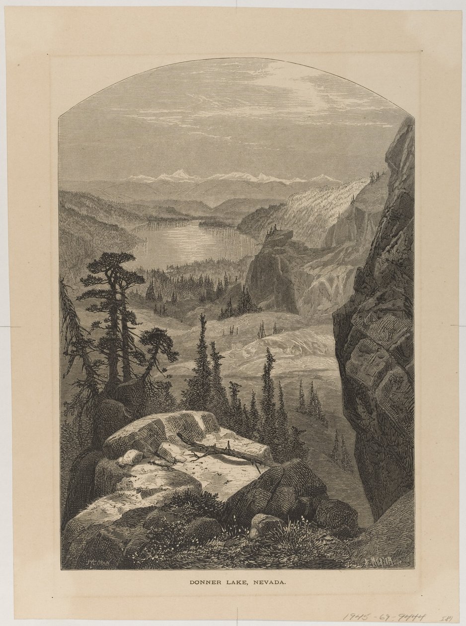 Donner Lake, Nevada by Thomas Moran