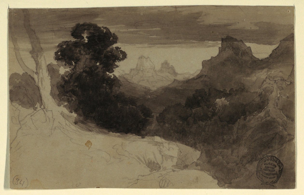 View of the Tetons, Wyoming, 1874 by Thomas Moran