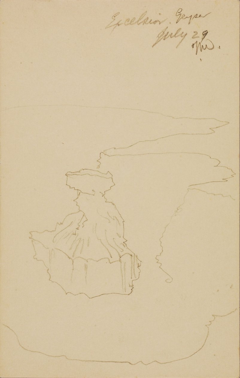 Excelsior Geyser, Yellowstone Park by Thomas Moran