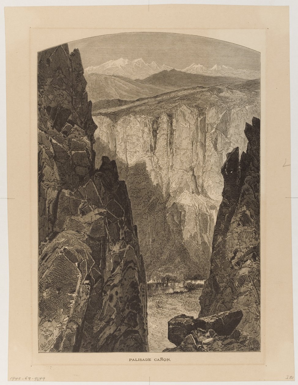 Palisade Canyon by Thomas Moran