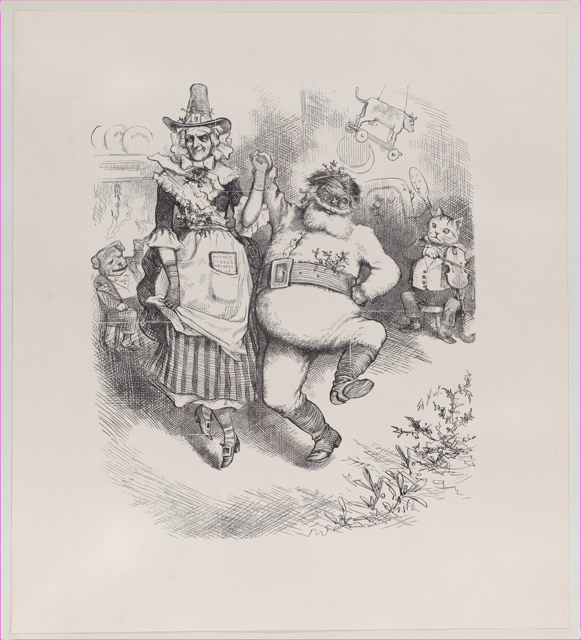 A Merry Christmas, January 3, 1880 by Thomas Nast