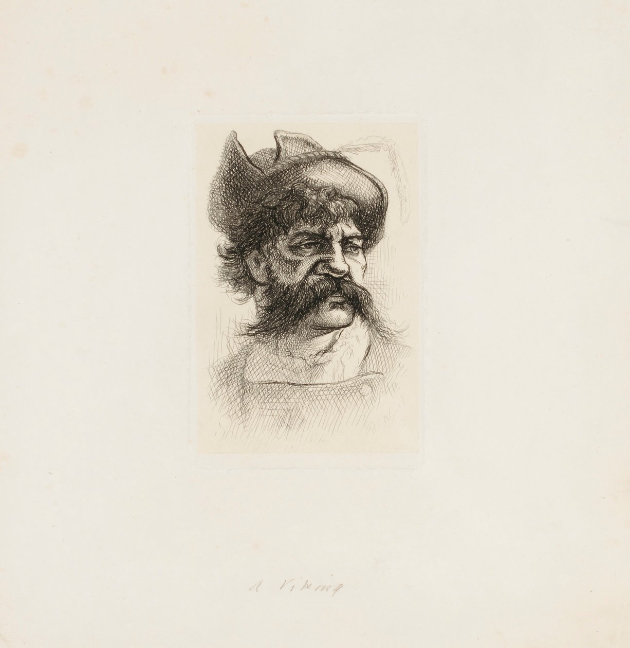 A Viking by Thomas Nast