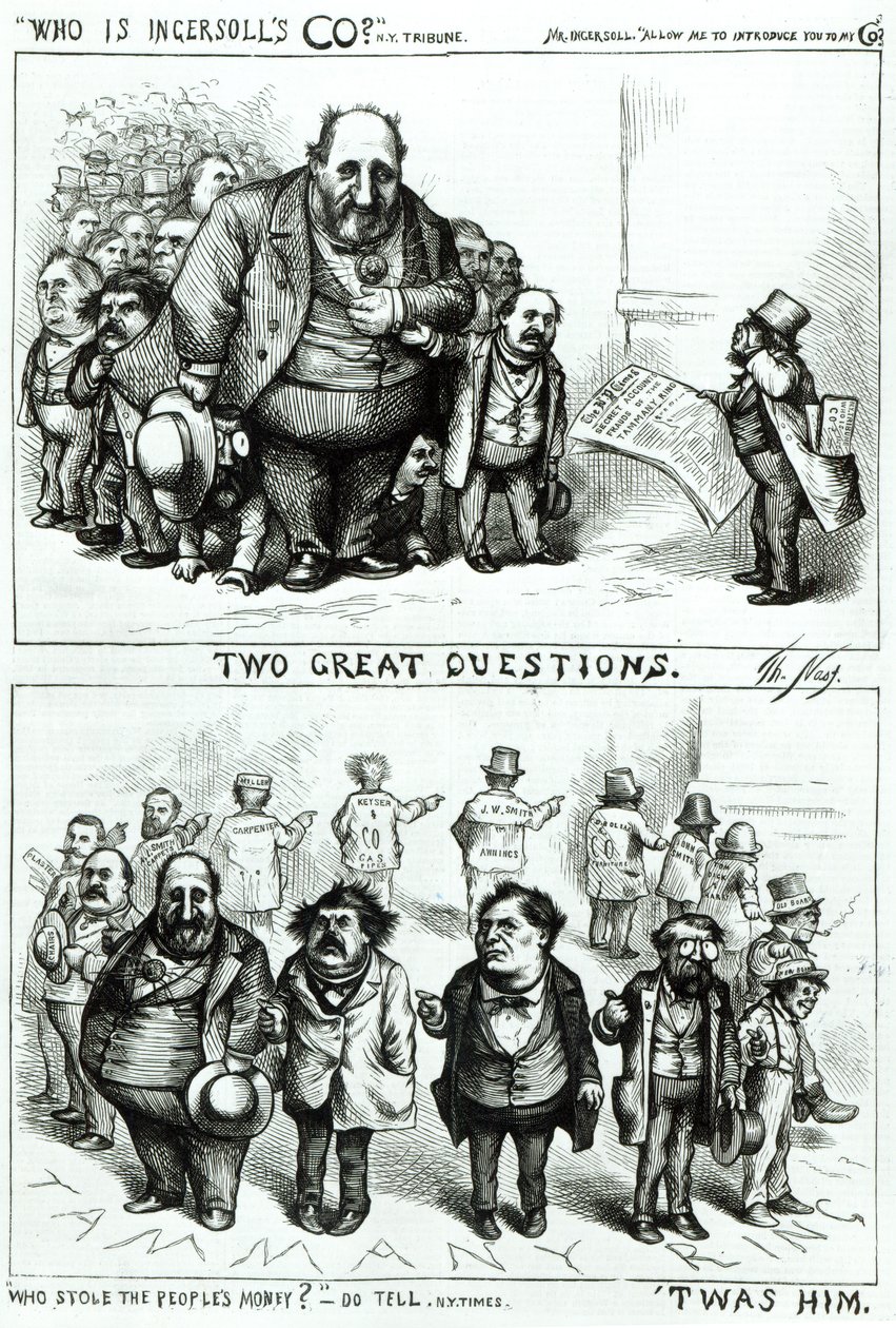 Cartoons featuring William Marcy 