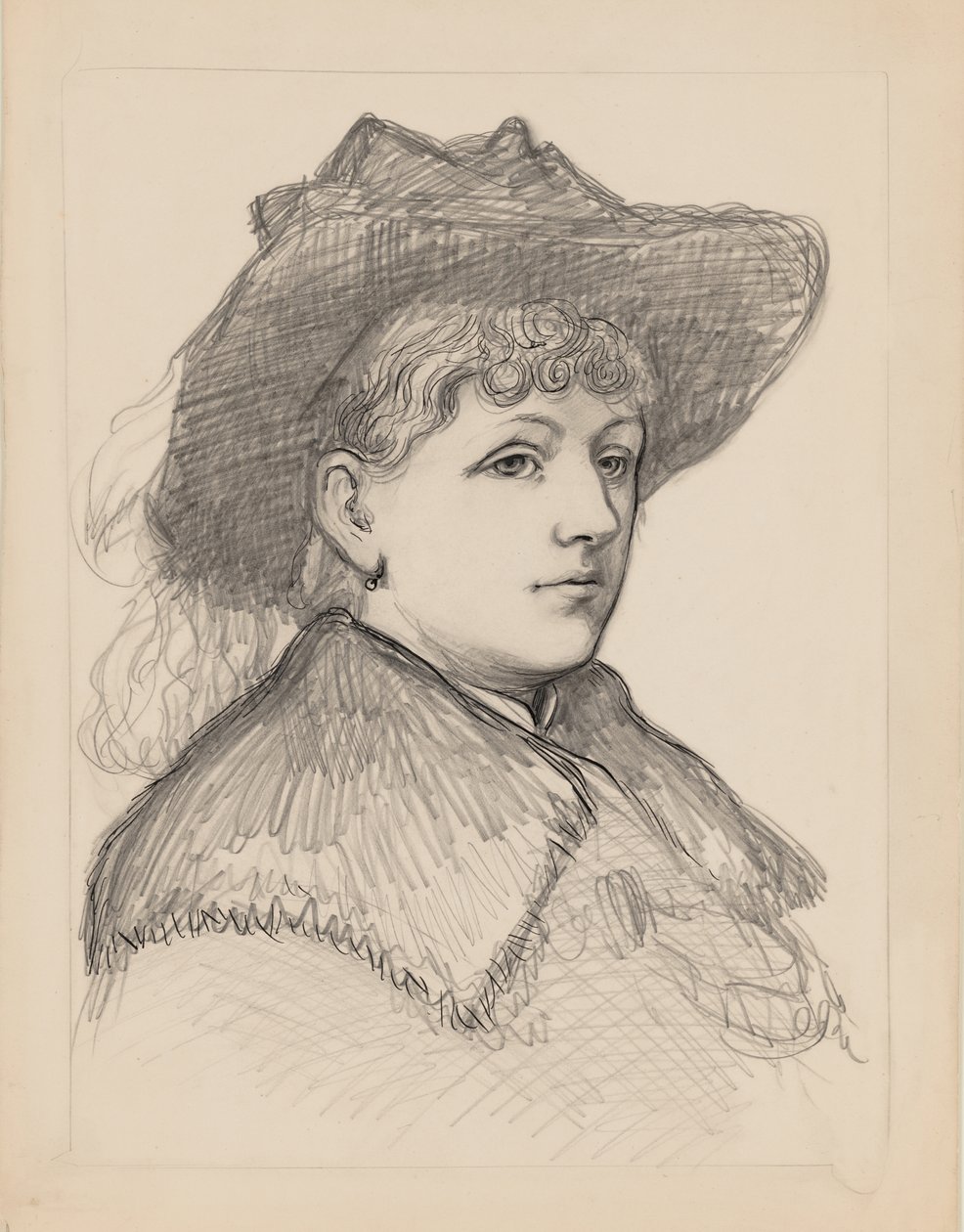 Sarah Edwards Nast by Thomas Nast