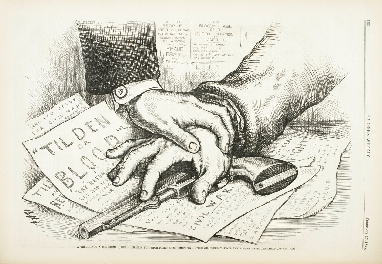 Tilden or Blood by Thomas Nast