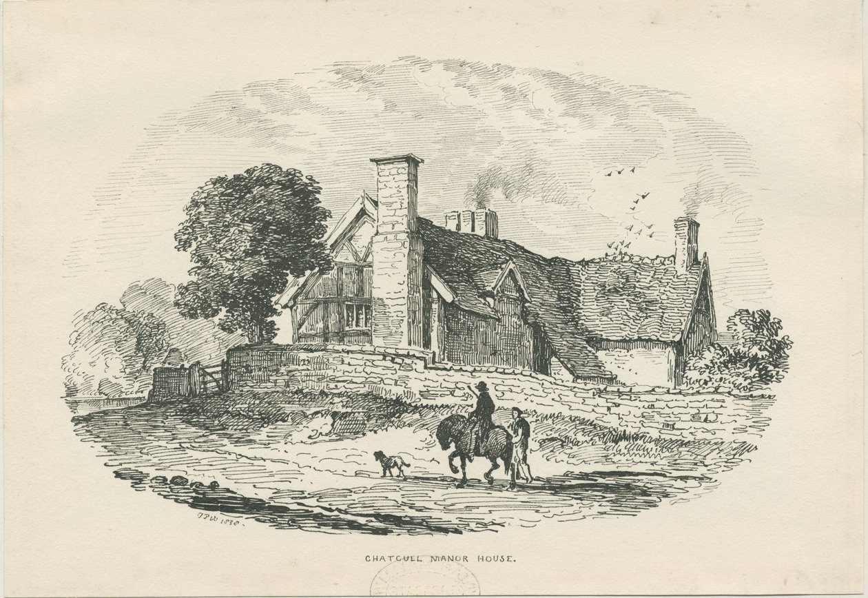 Chatcull Manor House by Thomas Peploe Wood