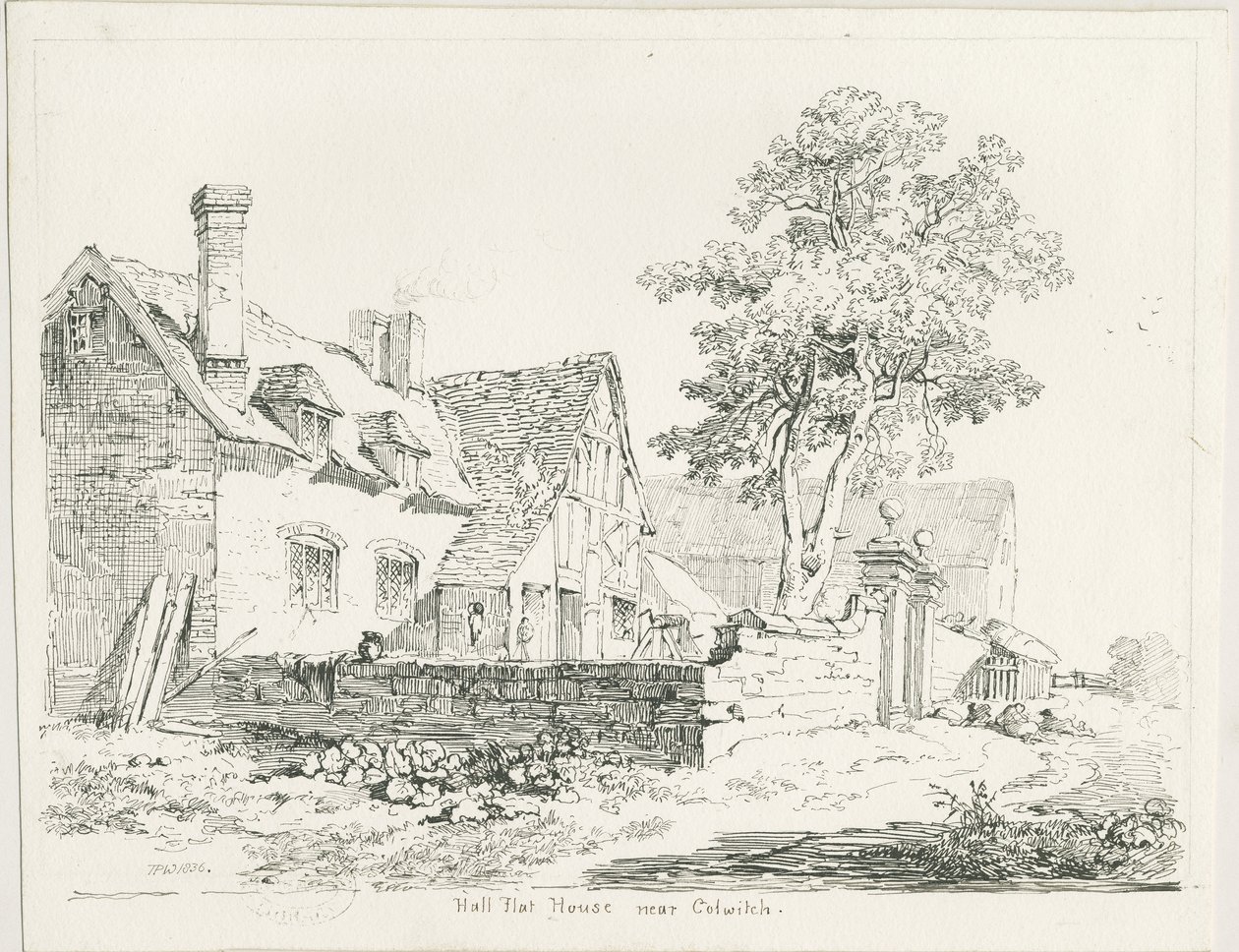 Colwich - Hall Flat House by Thomas Peploe Wood