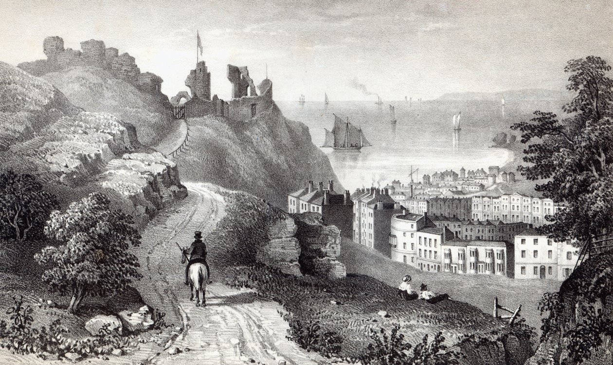 Hastings Castle from the Revd W. Wallinger