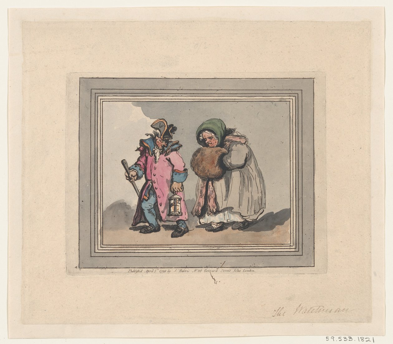 A Return from a Visit by Thomas Rowlandson