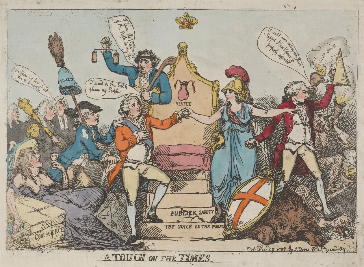 A Touch of the Times by Thomas Rowlandson