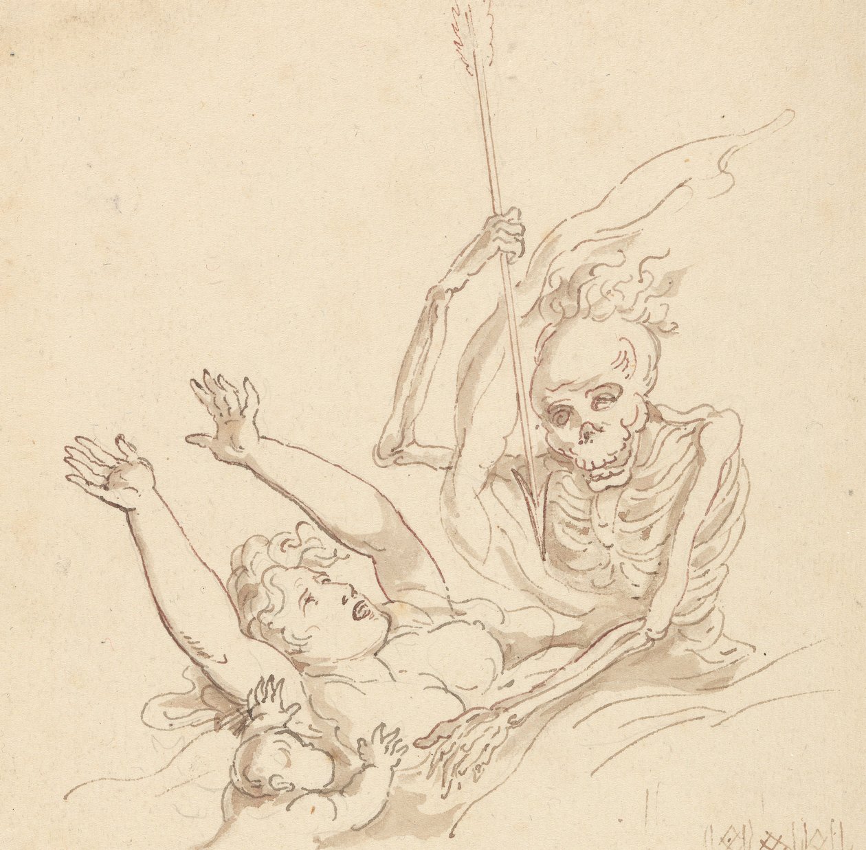 Album Drawing by Thomas Rowlandson