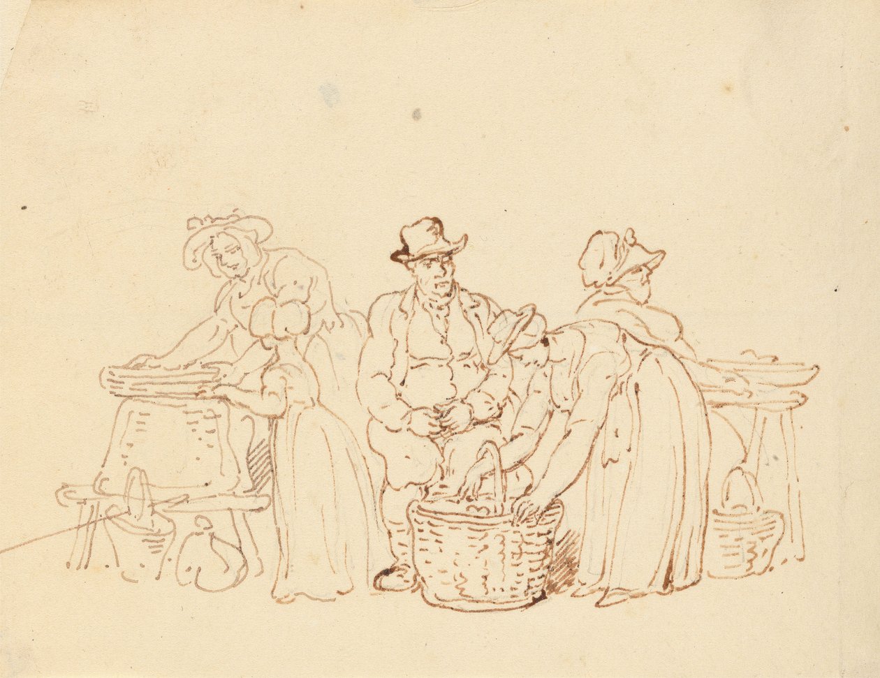 Album Drawing by Thomas Rowlandson
