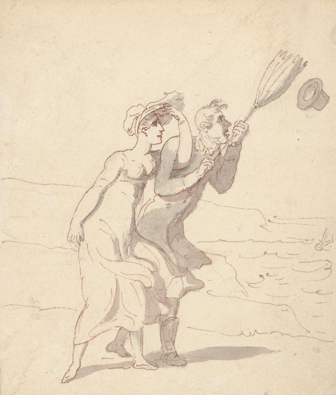 Album Drawing by Thomas Rowlandson